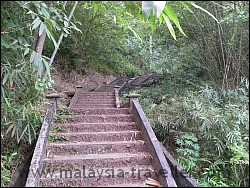 Staircase of 100 steps