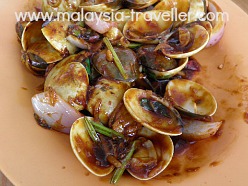 Lala (clams) at Sekinchan