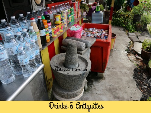 ancient stone pestle and mortar