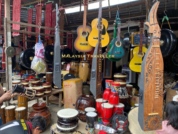traditional instruments from Borneo