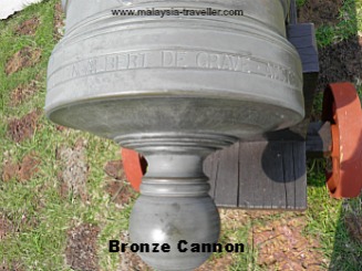 Old Bronze Cannons at St. John's Fort