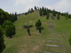 steps leading uphill