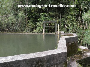 Swimming is not allowed here. Swimming is not allowed here.