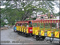 tourist tram at Kuala Selangor