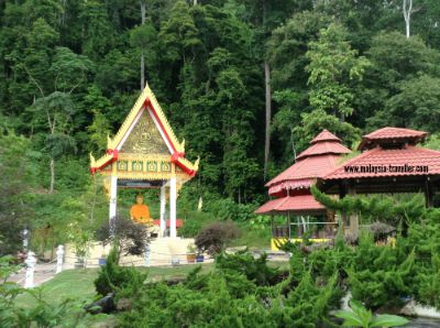 Garden at Wat Wanararm Garden at Wat Wanararm