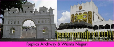 Replica Archway & Wisma Negeri Replica Archway & Wisma Negeri