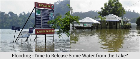 Flooding at Banding Island