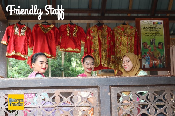 Mini Malaysia and Asean Cultural Park friendly staff Mini Malaysia and Asean Cultural Park friendly staff