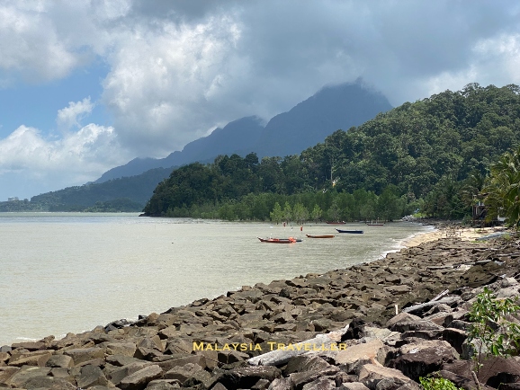 beach with fishing boats