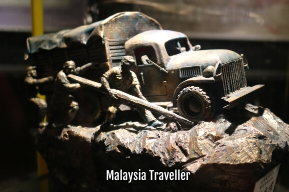 model of military truck during anti-Japanese War model of military truck during anti-Japanese War