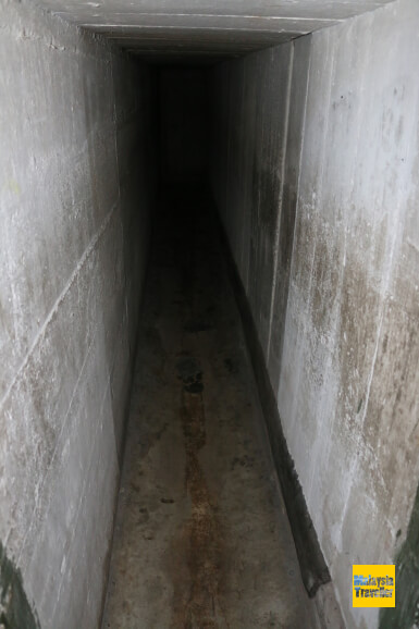 one of the dark tunnels at Penang War Museum one of the dark tunnels at Penang War Museum