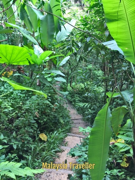 Taman tugu trail map