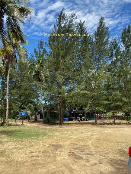 the shop at the beach with ATVs for rent