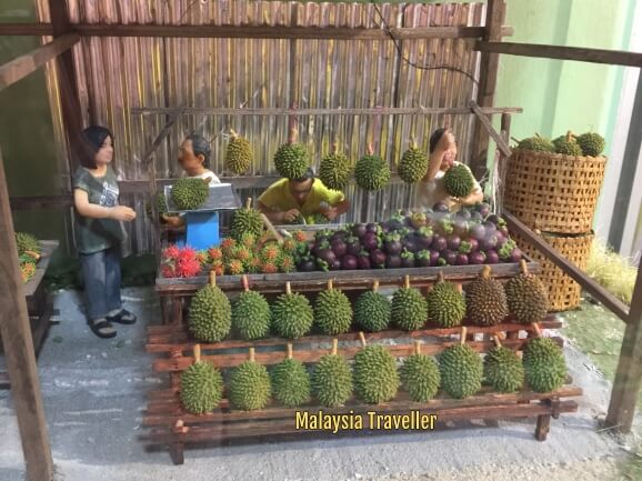 model of durian seller