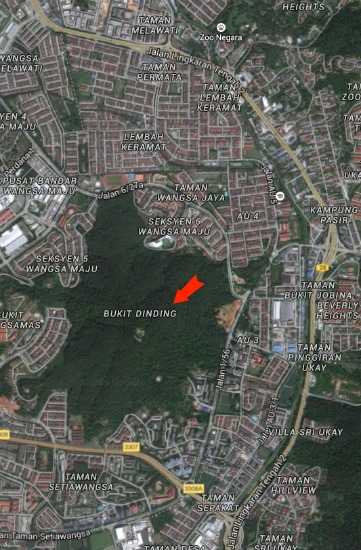 bukit dinding kuala lumpur