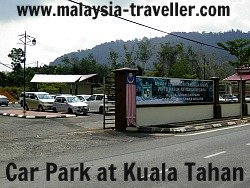 Car Park at Kuala Tahan