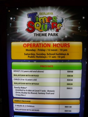 theme park square times berjaya fee lumpur kuala malaysia indoor ticket opening hours rides admission prices traveller