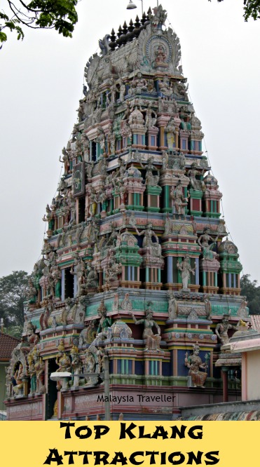 ornate gopuram of the Sri Nagara Thendayuthapani Temple
